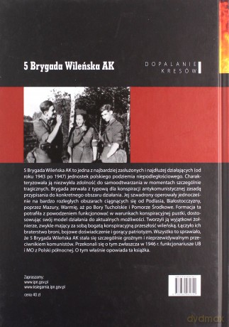 5 Brygada Wileńska AK na Pomorzu, Warmii - Tomasz Łabuszewski [KSIĄŻKA]