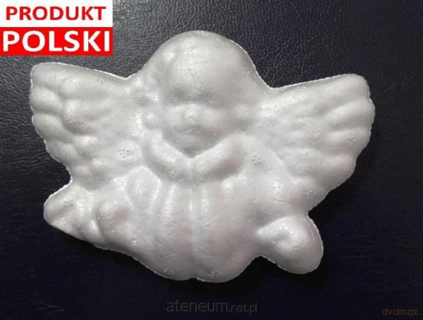 Aniołek styropianowy ST029 7,5/10 cm 4 szt