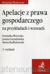 Apelacje z prawa gospodarczego na przykładach [KSIĄŻKA]