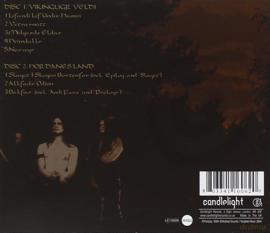 Enslaved: Hordanes Land/Vikingligr [2CD]