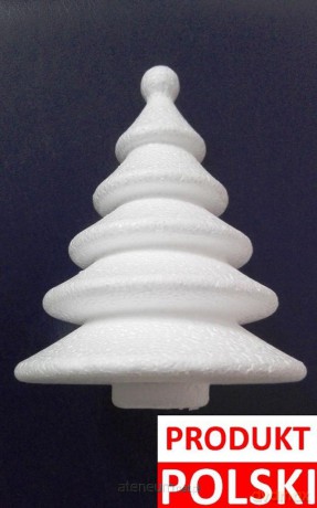 Choinka styropianowa ST033 14/10 cm 2 szt