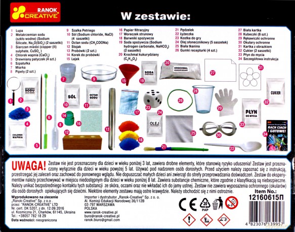 Ciekawe eksperymenty. Rach ciach i gotowe