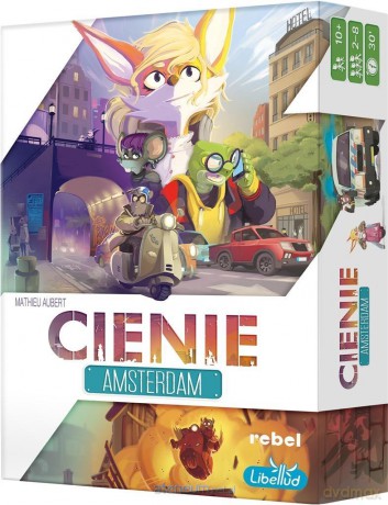 Cienie: Amsterdam [GRA PLANSZOWA]