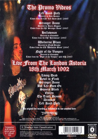 Entombed: Monkey Puss-Live In London [DVD]