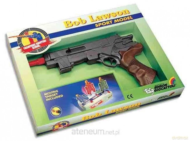 Edison Pistolet na naboje gumowe Bob Lawson 32 cm