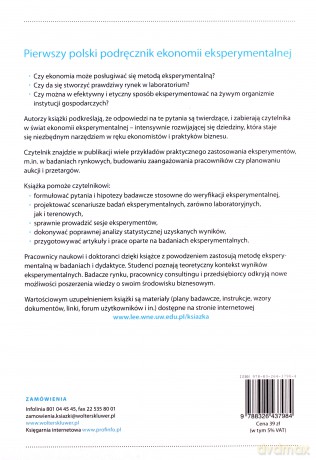 Ekonomia eksperymentalna - Michał Krawczyk [KSIĄŻKA]