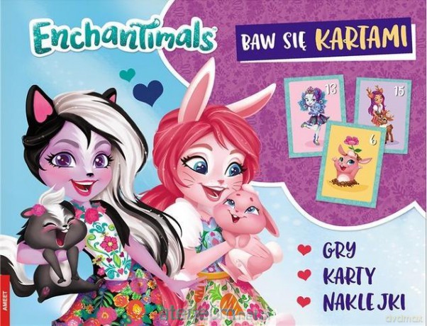 Enchantimals. Baw się kartami [KSIĄŻKA]