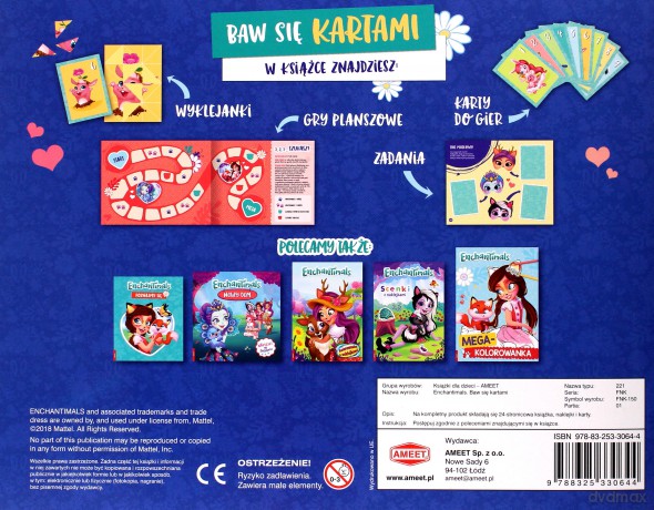 Enchantimals. Baw się kartami [KSIĄŻKA]