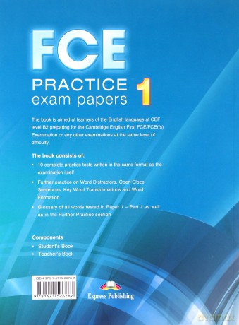 FCE Practice Exam Papers 1 podręcznik [KSIĄŻKA]