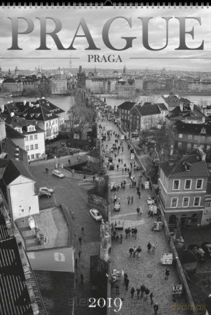 Kalendarz 2019 Wieloplanszowy Prague [KALENDARZ]
