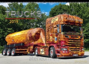 Kalendarz 2019 Wieloplanszowy Trucks [KALENDARZ]