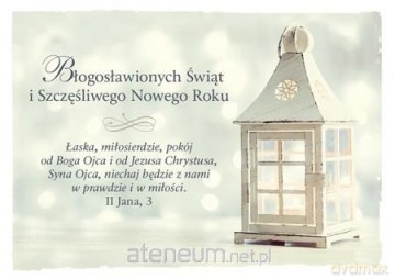 Kartka Boże Narodzenie 4 - Łaska, miłosierdzie