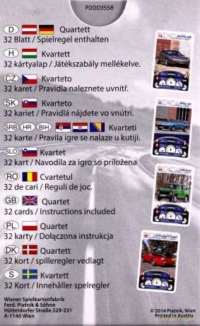 Karty kwartet Youngtimer [KARTY]