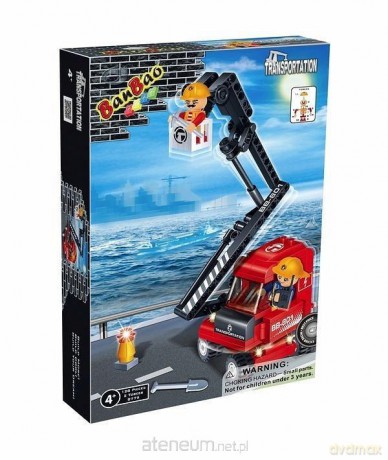 Klocki BanBao Transport podnośnik 128 el. [KLOCKI]