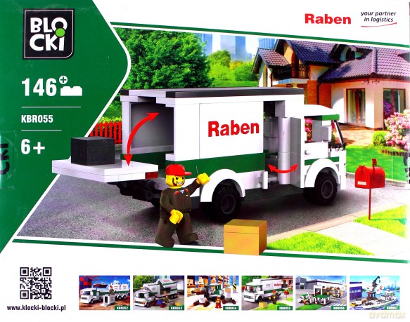 Klocki Blocki Raben Kurier [KLOCKI]