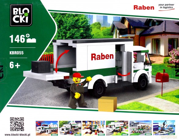 Klocki Blocki Raben Kurier [KLOCKI]