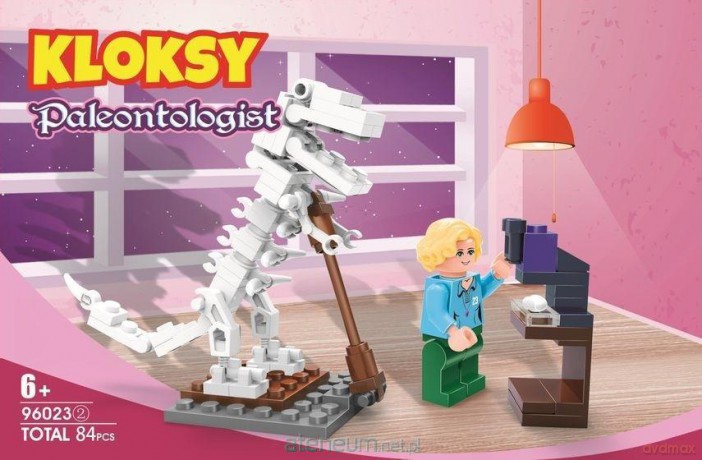 Klocki Kloksy Paleontolożka 84 el. [KLOCKI]