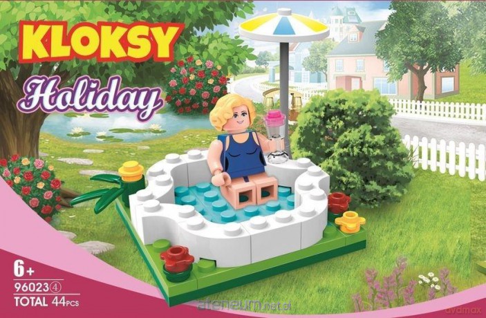 Klocki Kloksy Wczasowiczka 44 el. [KLOCKI]