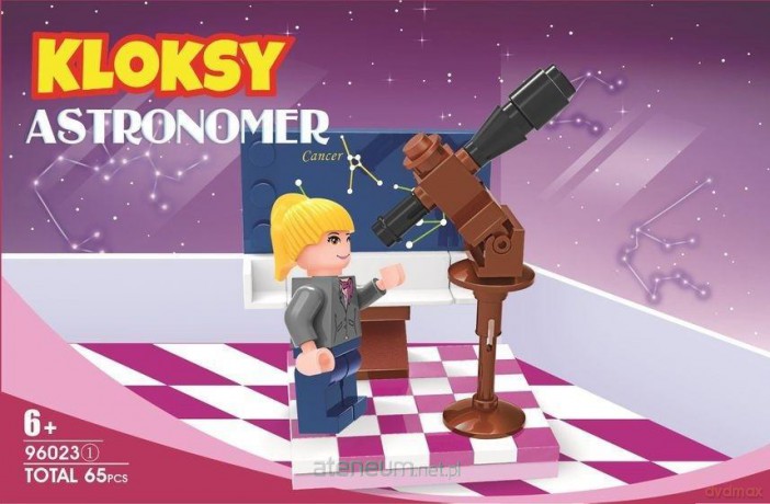 Klocki Kloksy Zostań astronomem 65 el. [KLOCKI]