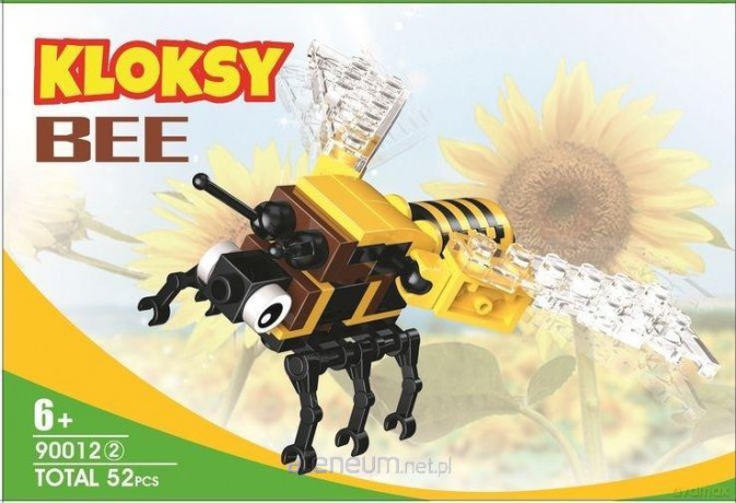 Klocki Kloksy Zwierzęta pszczoła [KLOCKI]
