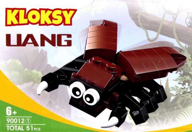 Klocki Kloksy Zwierzęta żuczek [KLOCKI]