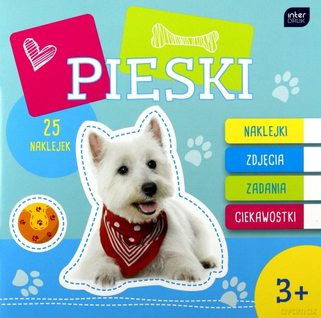 Kolorowanka 21x21 16 Kotki Pieski [KSIĄŻKA]