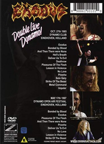 Exodus: Double Live Dynamo (digipack) [DVD]