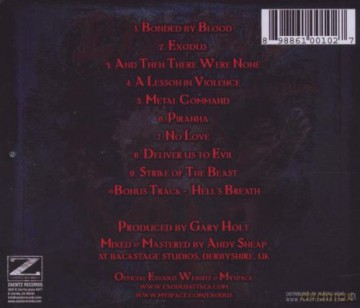 Exodus: Let There Be Blood [CD]