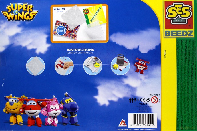 Koralikowe prasowanki - Super Wings