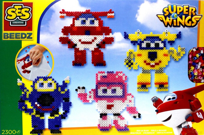 Koralikowe prasowanki - Super Wings