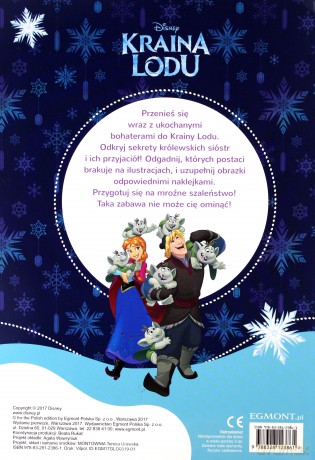 Kraina Lodu. Naklejkomania [KSIĄŻKA]