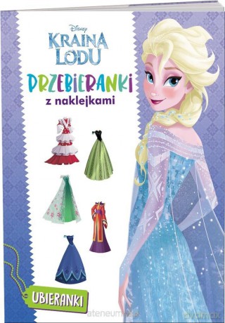 Kraina Lodu. Przebieranki z naklejkami [KSIĄŻKA]