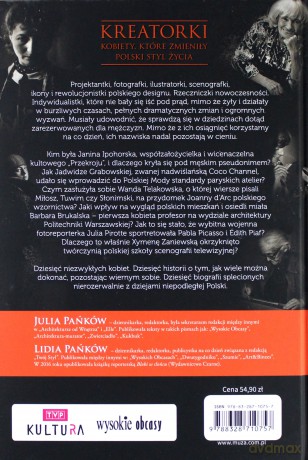 Kreatorki. Kobiety, które zmieniły polski styl życ - Lidia Pańków, Julia Pańków [KSIĄŻKA]