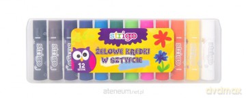 Kredki żelowe 12 kolorów