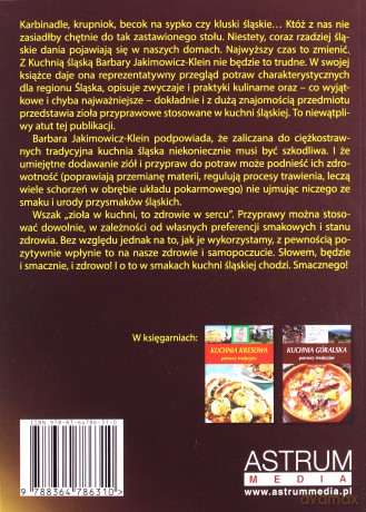 Kuchnia śląska. Potrawy tradycyjne - Barbara Jakimowicz-Klein [KSIĄŻKA]