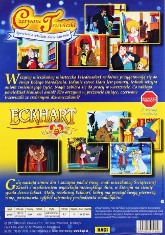 Czerwone trzewiczki + Eckhart - mysz o wielkim sercu [DVD]