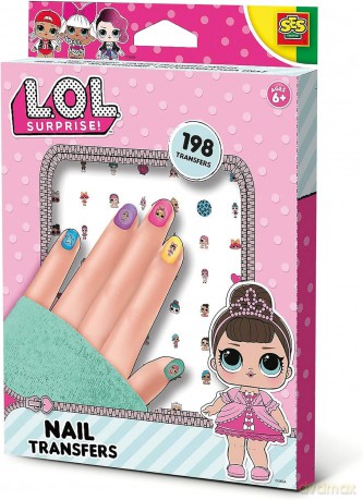 L.O.L Naklejki na paznokcie
