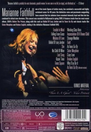 Marianne Faithfull: Live In Hollywood [CD]+[DVD]