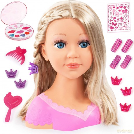 Lalka Charlene głowa do stylizacji