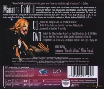 Marianne Faithfull: Live In... [CD]+[DVD]