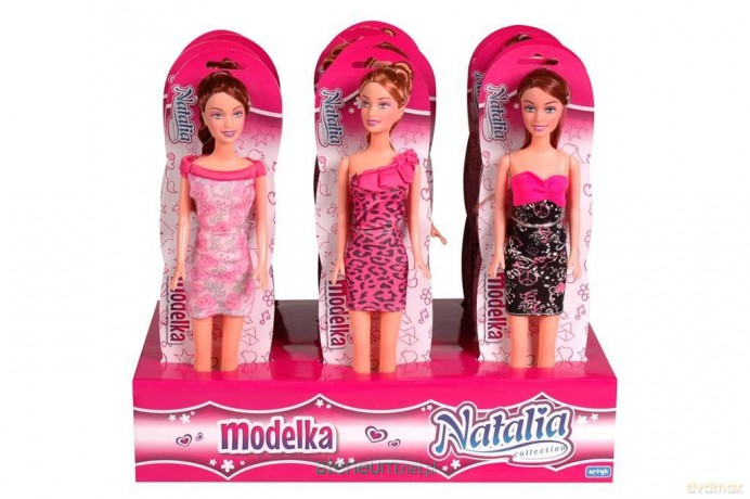 Lalka Natalia modelka 29 cm (wysyłka losowa)