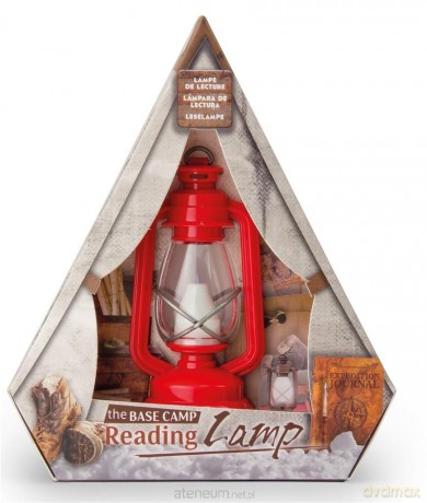 Lampka do czytania czerwona