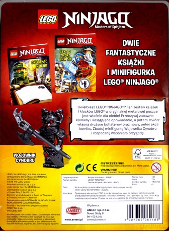 LEGO Ninjago. Zestaw książek z klockami [GRA]