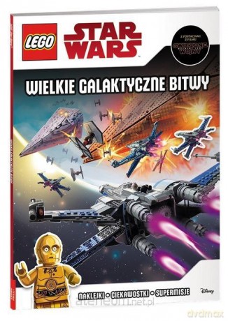 LEGO Star Wars. Wielkie galaktyczne bitwy [KSIĄŻKA]