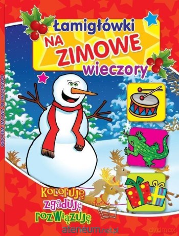 Łamigłówki na zimowe wieczory [KSIĄŻKA]