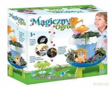 Magiczny ogród ze światłem i dźwiękiem