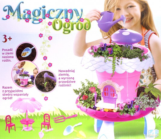 Magiczny ogród ze światłem i dźwiękiem