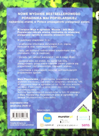 Maja w ogrodzie. Wiosna/lato - Maja Popielarska [KSIĄŻKA]