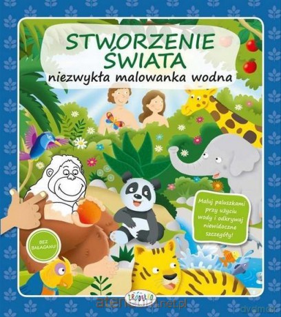 Malowanka wodna - Stworzenie świata [KSIĄŻKA]
