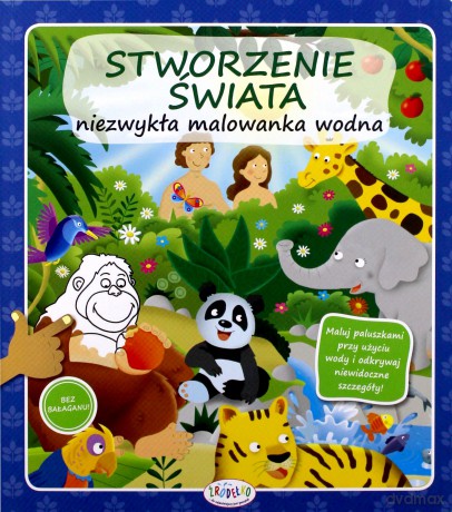 Malowanka wodna - Stworzenie świata [KSIĄŻKA]